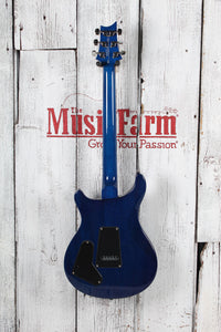 PRS SE Studio Electric Guitar Figured Maple Top Lake Blue Finish with Gig Bag