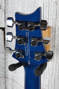 PRS SE Studio Electric Guitar Figured Maple Top Lake Blue Finish with Gig Bag