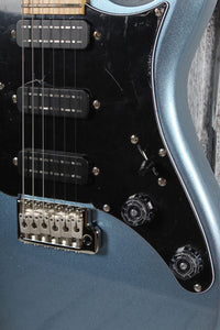 PRS SE NF 3 Solid Body Electric Guitar Ice Blue Metallic Finish with Gig Bag