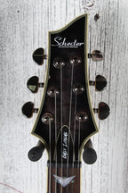 Schecter Omen Extreme-6 Electric Guitar Quilt Maple Top See-Thru Black