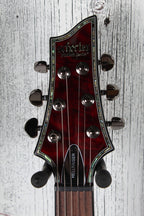 Schecter Hellraiser C-1 Electric Guitar Quilt Maple Top Black Cherry Finish
