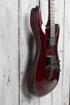 Schecter Hellraiser C-1 Electric Guitar Quilt Maple Top Black Cherry Finish