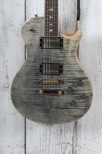 PRS SE McCarty 594 Singlecut Electric Guitar Flame Maple Top Charcoal w Gig Bag