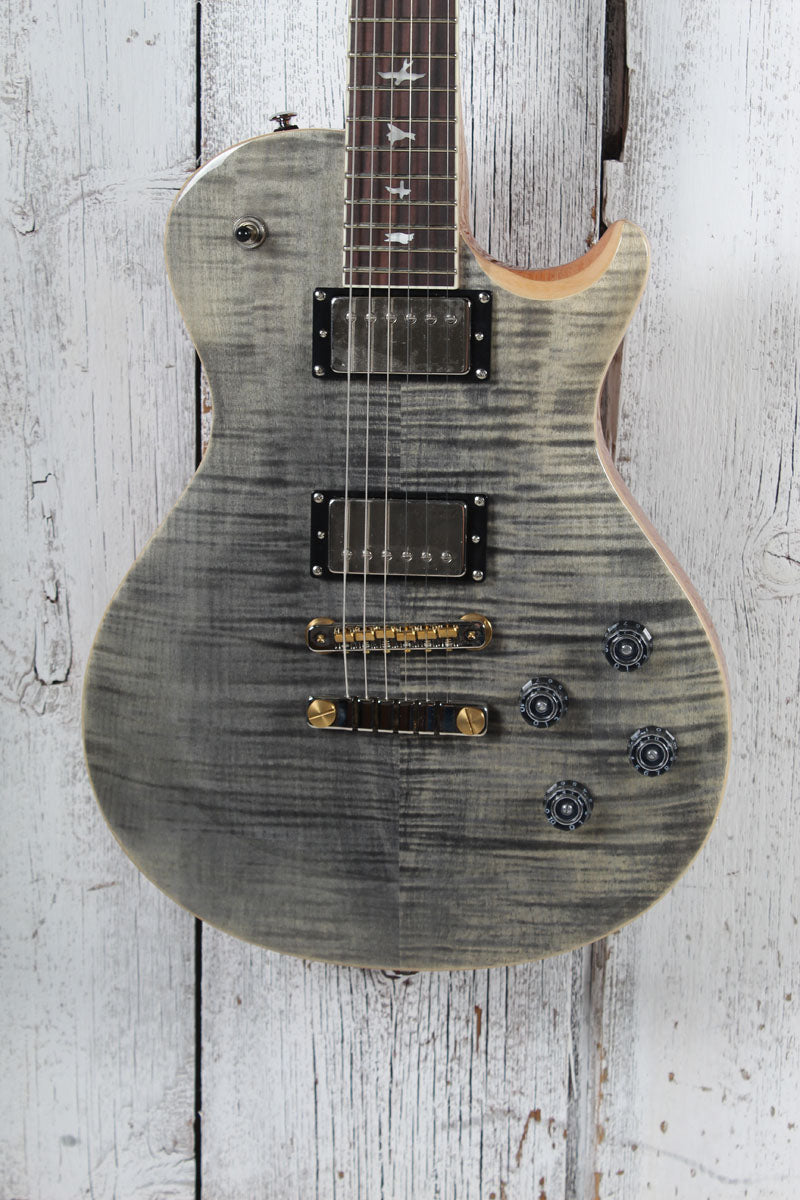 PRS SE McCarty 594 Singlecut Electric Guitar Flame Maple Top Charcoal w Gig Bag