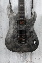 Schecter Ernie C C-1 Solid Body Electric Guitar Black Reign Finish