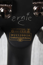 Schecter Ernie C C-1 Solid Body Electric Guitar Black Reign Finish