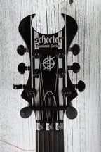 Schecter Synyster Standard Electric Guitar Gloss Black with Silver Pinstripes