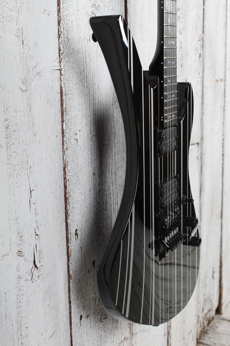 Schecter Synyster Standard Electric Guitar Gloss Black with Silver Pinstripes