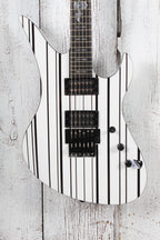 Schecter Synyster Standard Electric Guitar Gloss White with Black Pinstripes
