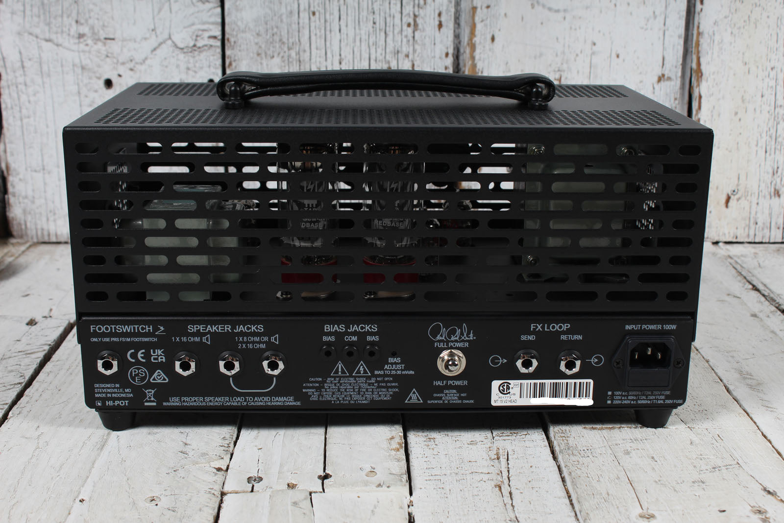PRS Paul Reed Smith Mark Tremonti MT 15 Electric Guitar Amplifier Head Tube Amp