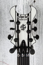 Schecter Synyster Standard Electric Guitar Gloss White with Black Pinstripes