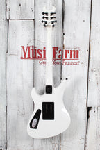 Schecter Synyster Standard Electric Guitar Gloss White with Black Pinstripes