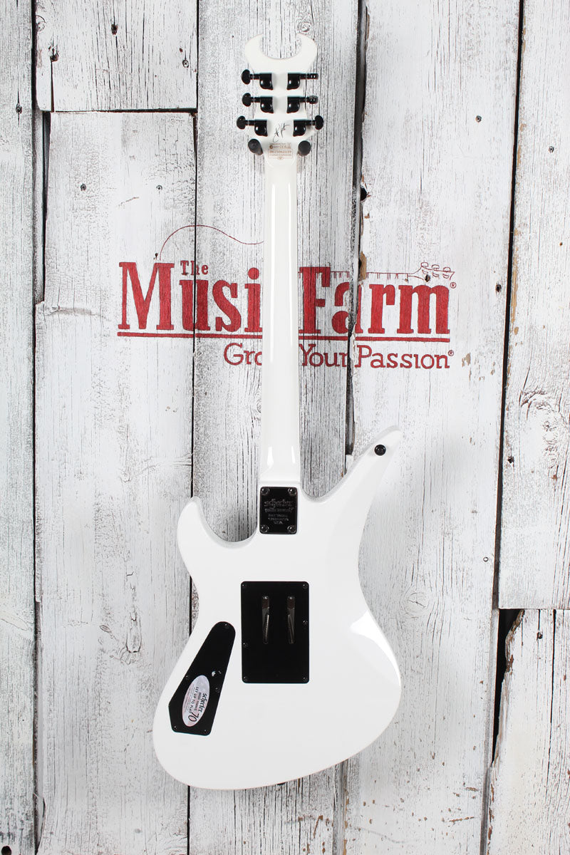 Schecter Synyster Standard Electric Guitar Gloss White with Black Pinstripes