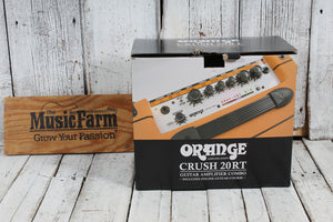 Orange Crush 20RT Electric Guitar Amplifier 20 Watt 1 x 8 Combo Amp with Reverb