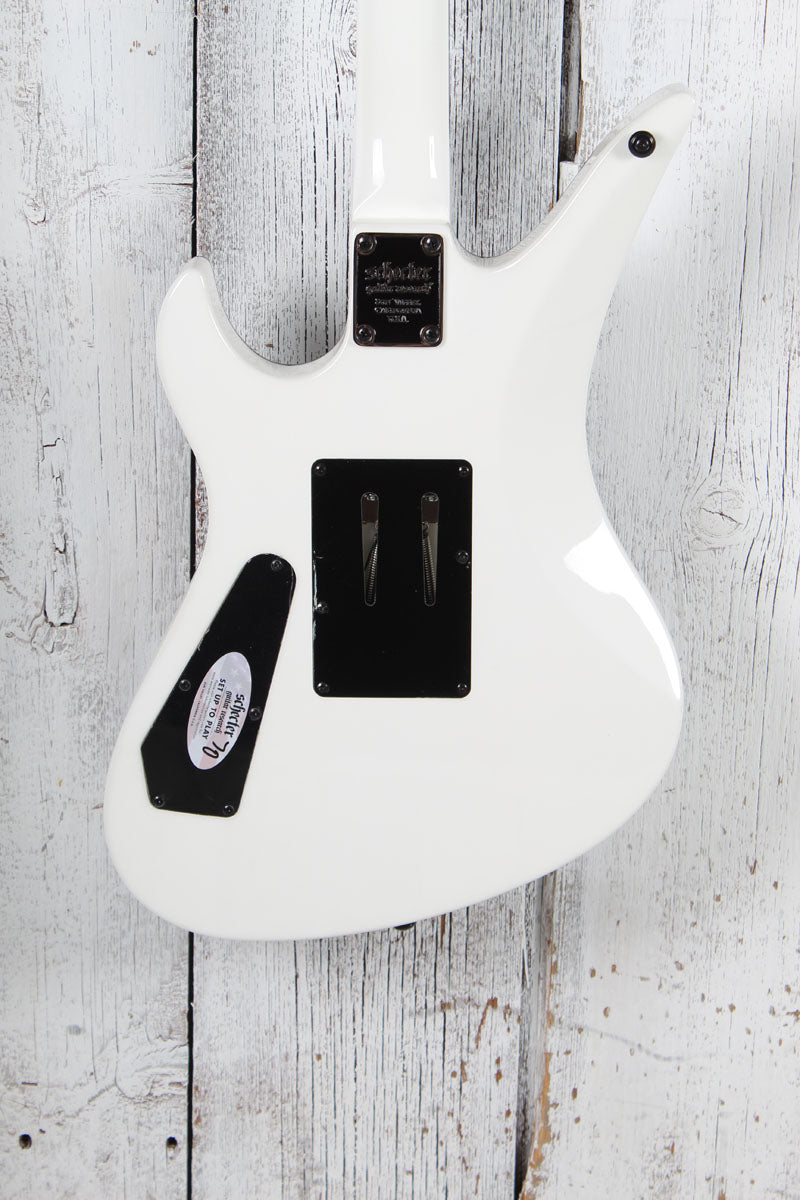 Schecter Synyster Standard Electric Guitar Gloss White with Black Pinstripes