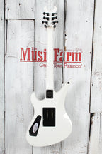 Schecter Synyster Standard Electric Guitar Gloss White with Black Pinstripes