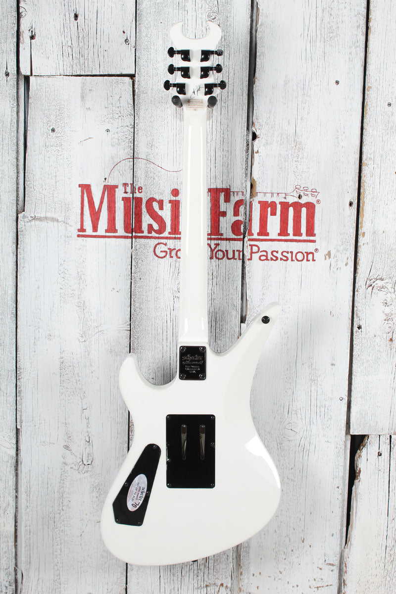 Schecter Synyster Standard Electric Guitar Gloss White with Black Pinstripes