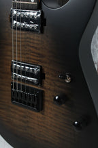 Schecter C-1 Standard Plus Solid Body Electric Guitar Ember Burst Finish