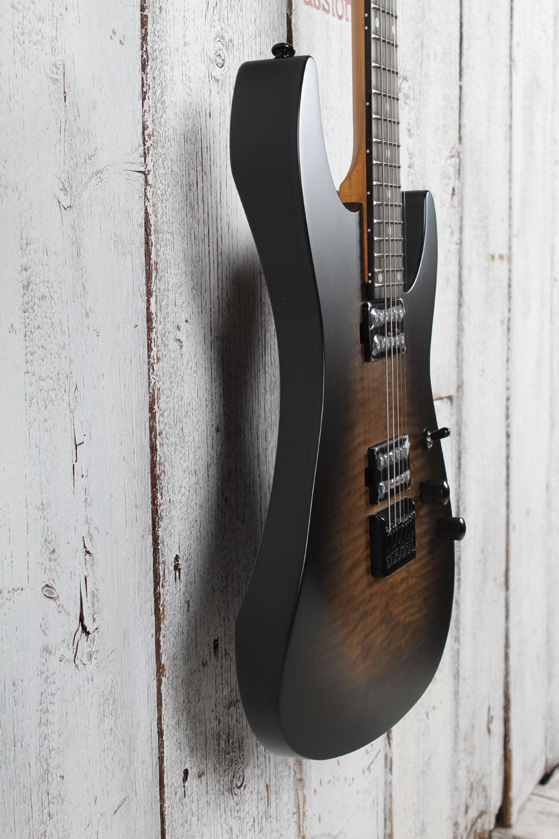 Schecter C-1 Standard Plus Solid Body Electric Guitar Ember Burst Finish