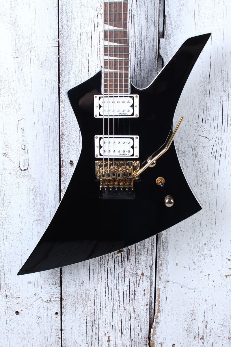 Jackson 2024 X Series Kelly KEX Solid Body Electric Guitar Gloss Black Finish
