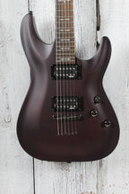 Schecter Omen-6 Solid Body Electric Guitar Walnut Satin Finish