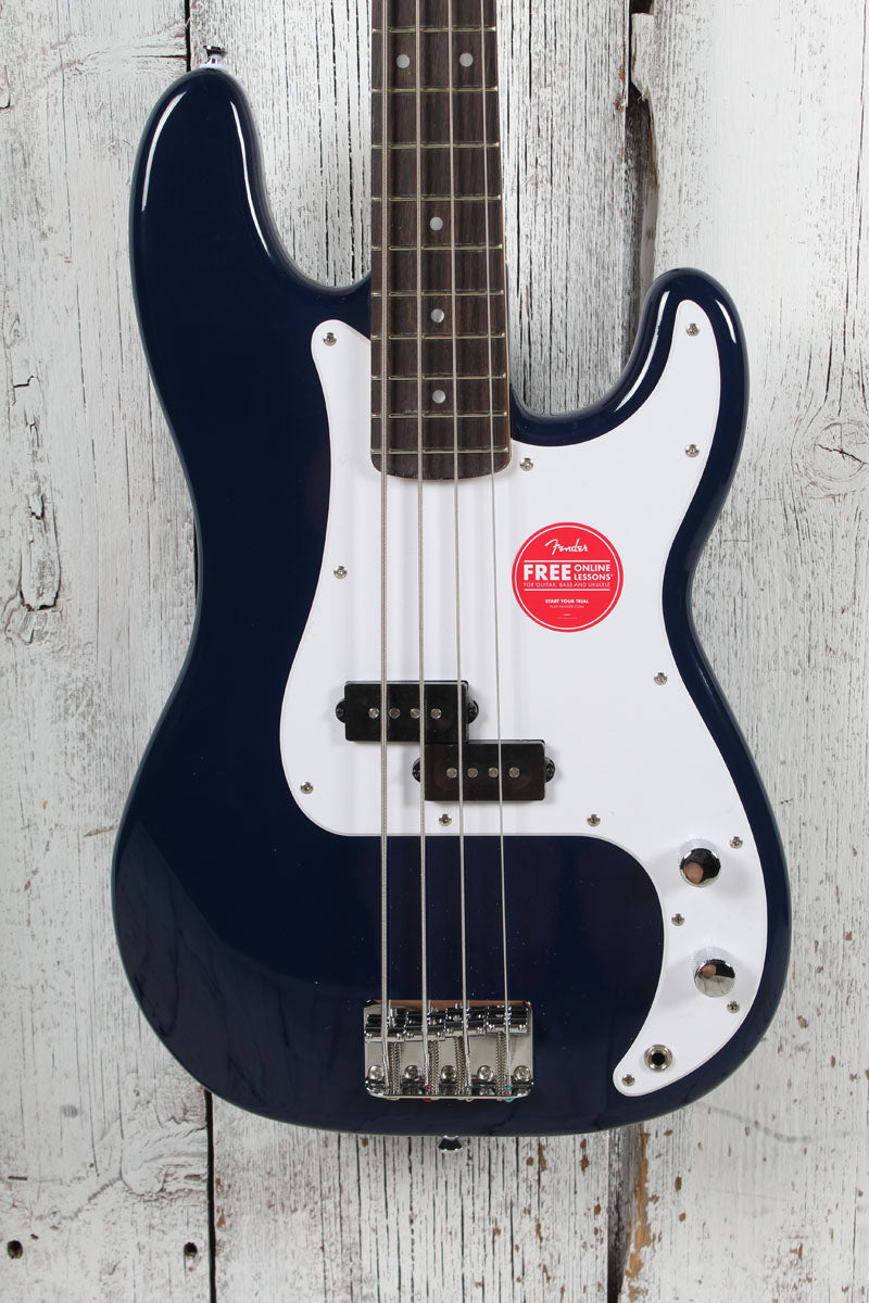 Squier Sonic Precision Bass 4 String Electric Bass Guitar Midnight Blue