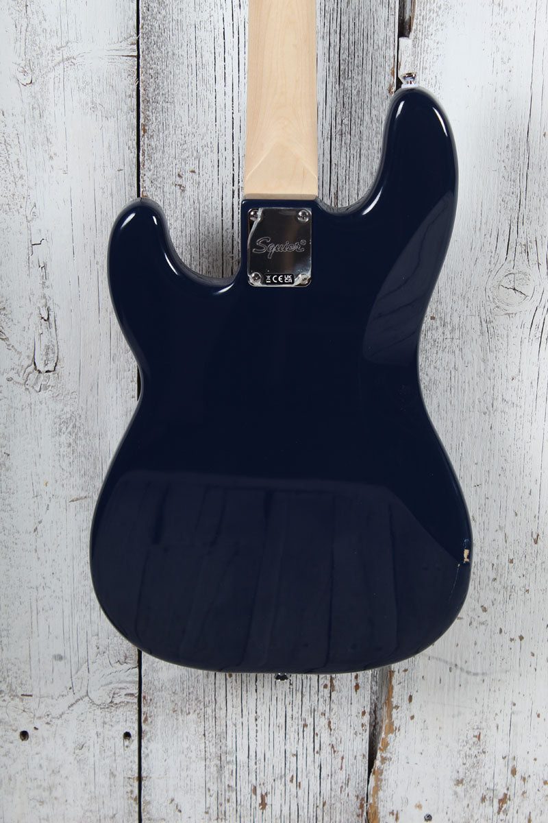 Squier Sonic Precision Bass 4 String Electric Bass Guitar Midnight Blue