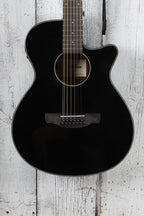 Ibanez AEG5012 12 String Cutaway Acoustic Electric Guitar Black Finish