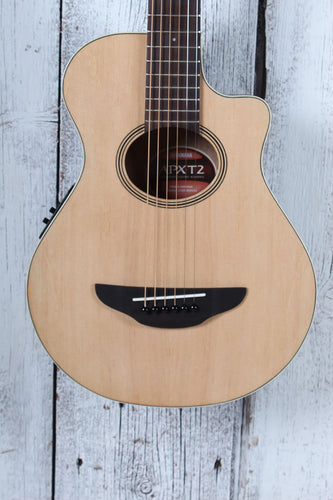 Yamaha 3/4 Size APXT2 Thinline Acoustic Electric Guitar Natural with Gig Bag