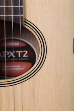 Load image into Gallery viewer, Yamaha 3/4 Size APXT2 Thinline Acoustic Electric Guitar Natural with Gig Bag