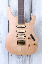 Load image into Gallery viewer, Ibanez Standard SEW761FM Electric Guitar Flame Maple Top Natural Flat Finish