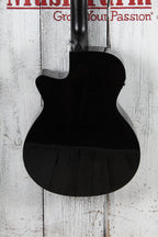 Ibanez AEG5012 12 String Cutaway Acoustic Electric Guitar Black Finish