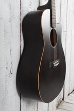 Load image into Gallery viewer, Schecter Deluxe Acoustic Concert Acoustic Guitar Satin See Thru Black w Gig Bag