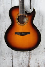 Ibanez Joe Satriani Signature JSA5 Acoustic Electric Guitar Vintage Burst