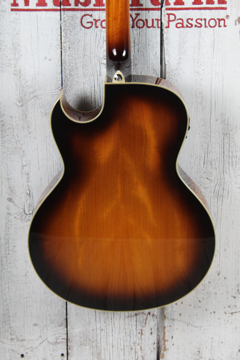 Ibanez Joe Satriani Signature JSA5 Acoustic Electric Guitar Vintage Burst