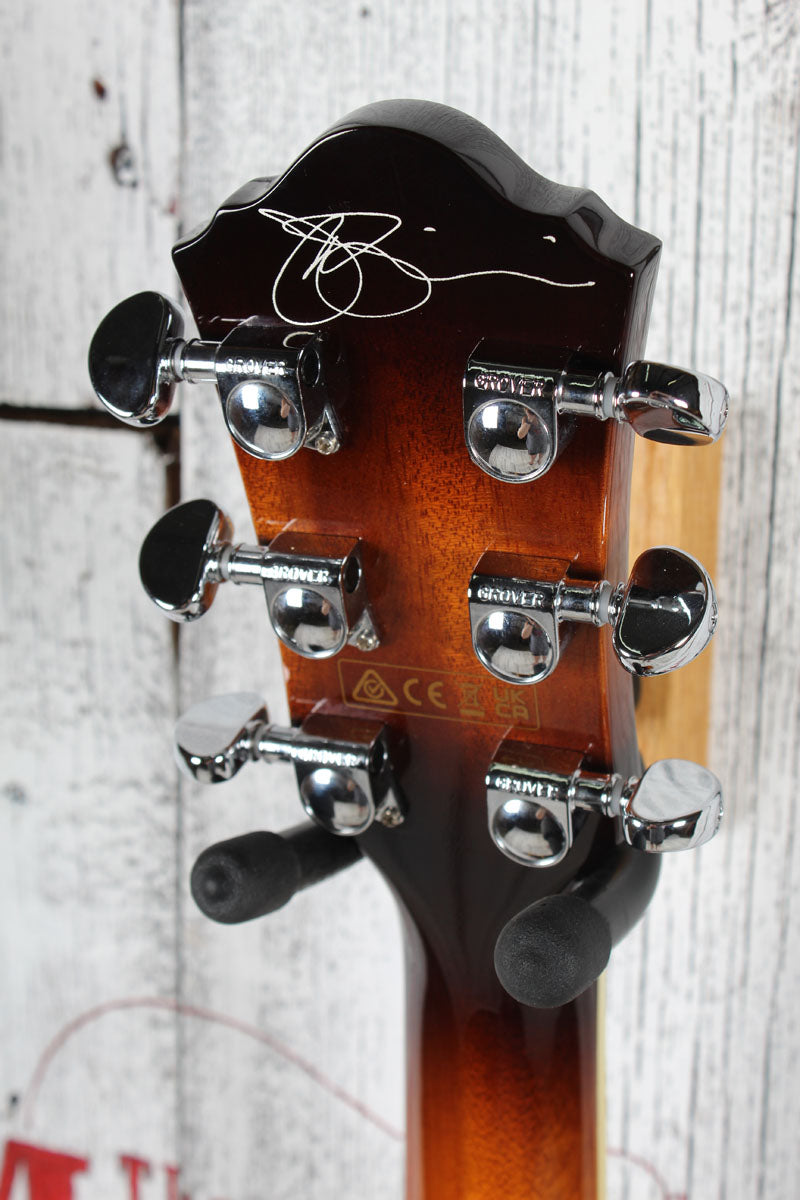 Ibanez Joe Satriani Signature JSA5 Acoustic Electric Guitar Vintage Burst