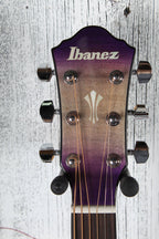 Ibanez AEG70 Acoustic Electric Guitar Flame Maple Top Purple Iris Burst