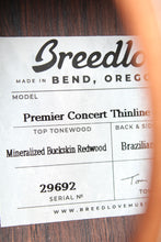 Load image into Gallery viewer, Breedlove Premier Concert Thinline CE LTD Acoustic Electric Guitar with Case