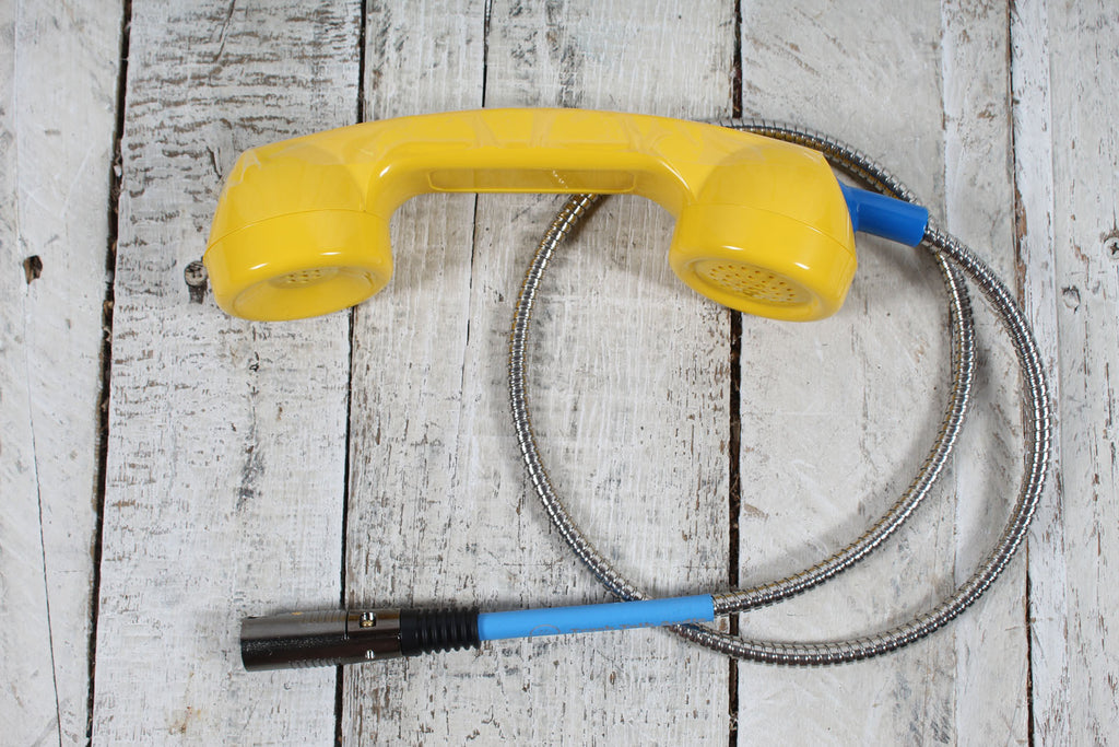 Trash Talk Audio TT-YLW-XLR Payphone Microphone Standard Dynamic Mic Yellow