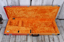 Load image into Gallery viewer, Fender Ombre Stratocaster and Telecaster Hardshell Guitar Case Tequila Sunrise
