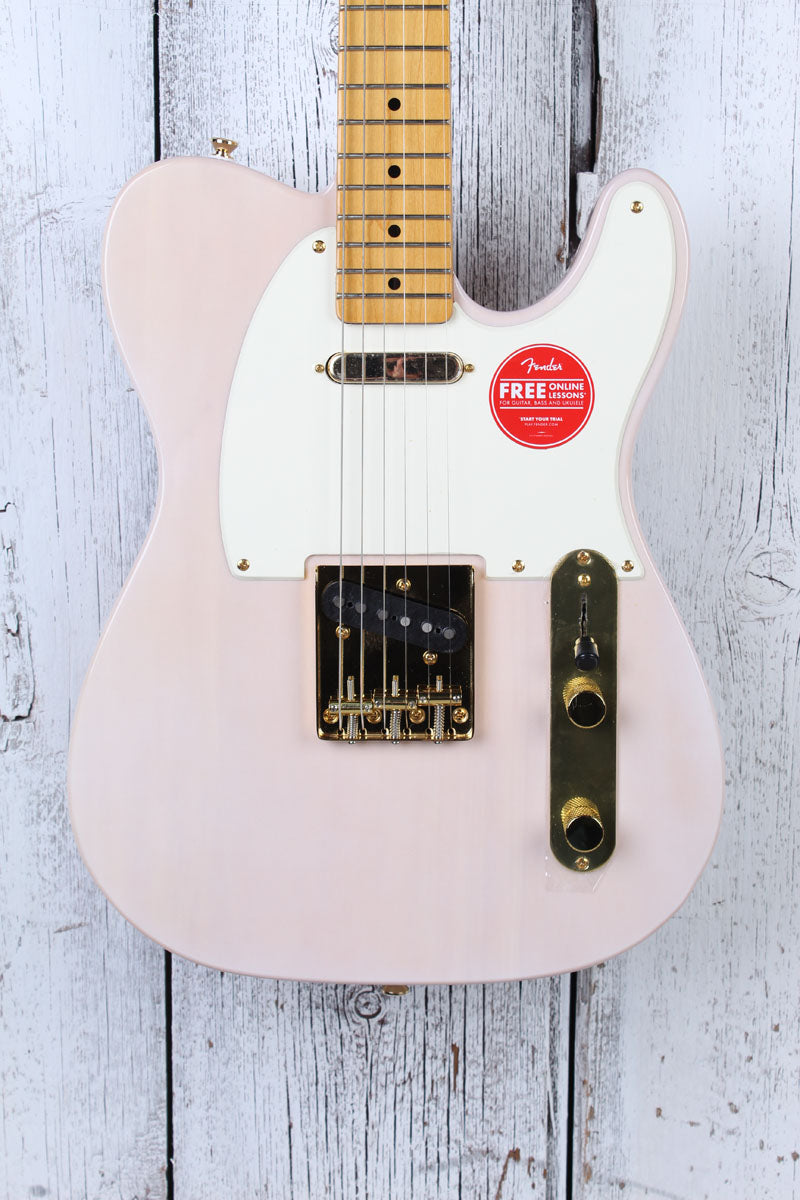 Fender Squier FSR Classic Vibe '50s Telecaster Electric Guitar White Blonde