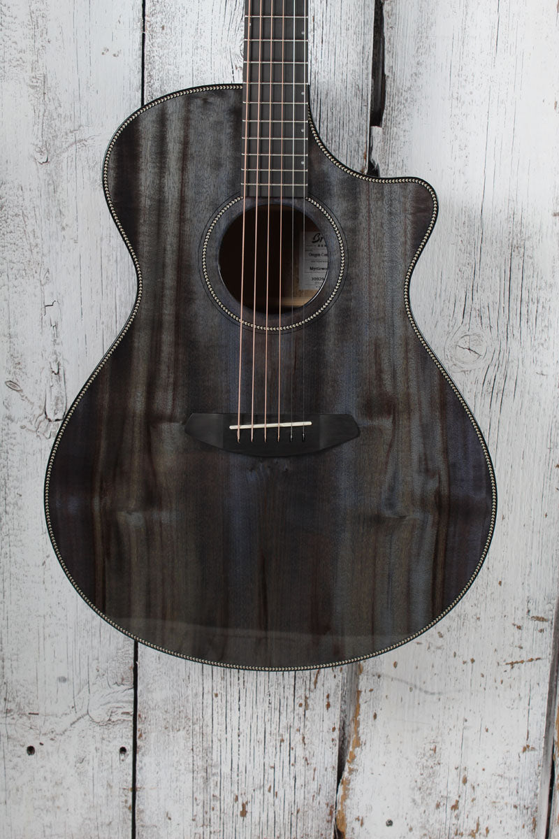 Breedlove Oregon Concerto Stormy Night CE Acoustic Electric Guitar with Case
