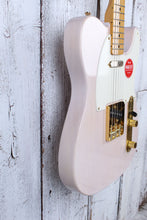 Load image into Gallery viewer, Fender Squier FSR Classic Vibe &#39;50s Telecaster Electric Guitar White Blonde