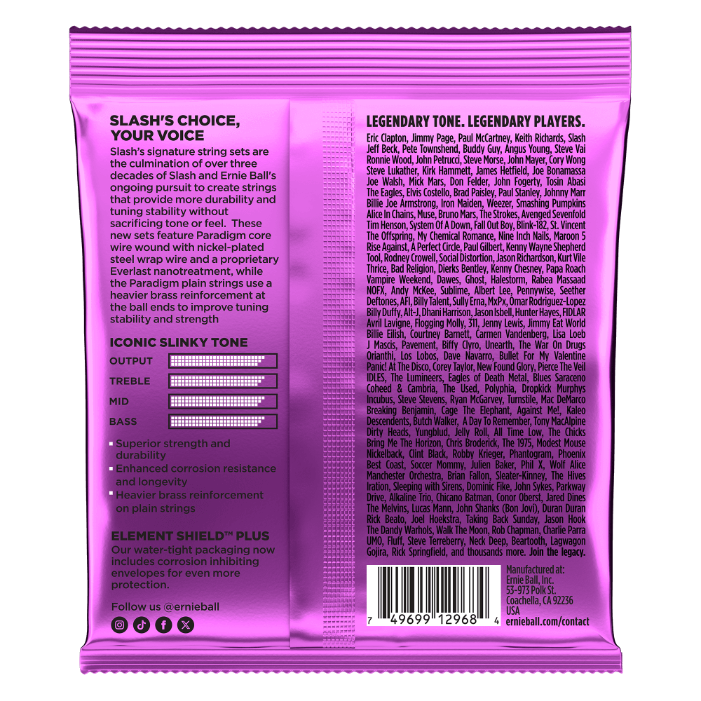 Ernie Ball Slash Signature Electric Guitar Strings 11-48