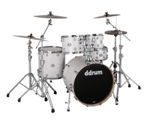 Load image into Gallery viewer, ddrum Dominion Birch 5 Piece Shell Pack Drum Kit Paper White Birch DM B 522 PWB