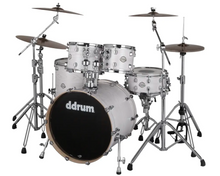 Load image into Gallery viewer, ddrum Dominion Birch 5 Piece Shell Pack Drum Kit Paper White Birch DM B 522 PWB