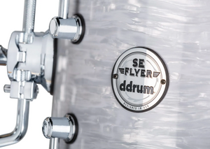 ddrum SE Flyer Drum Kit 4 Piece Shell Pack White Pearl SEF P 418 WP