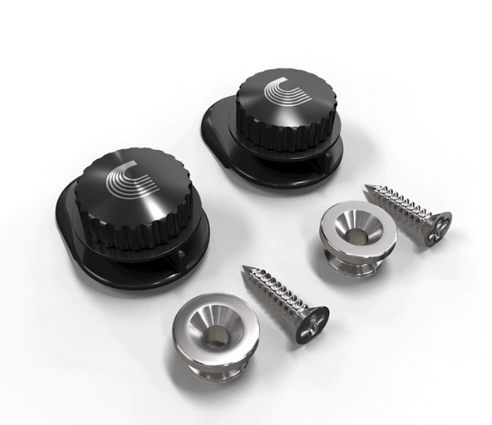 D'Addario Universal Strap Lock System Nickel Main image