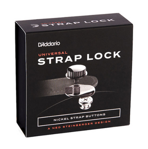 D'Addario Universal Strap Lock System Nickel