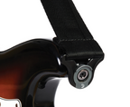 D'Addario 50BAL00 Auto Lock Guitar Strap - Black